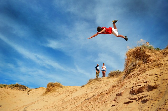 Jumping off